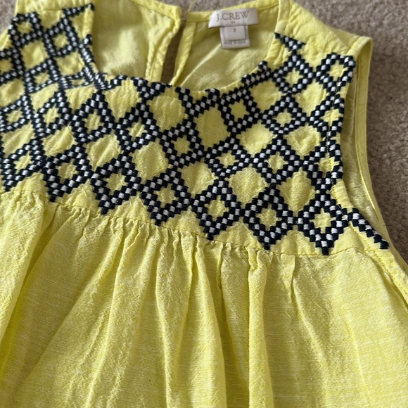 J Crew Embroidered Tann - Picture 2 of 4